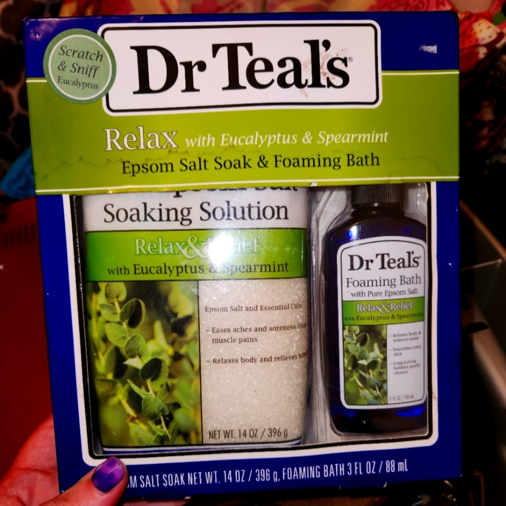 Dr teals bath salt